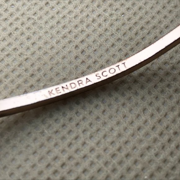 Kendra Scott Bracelet cuff antique gold Tone Thin - Picture 11 of 13